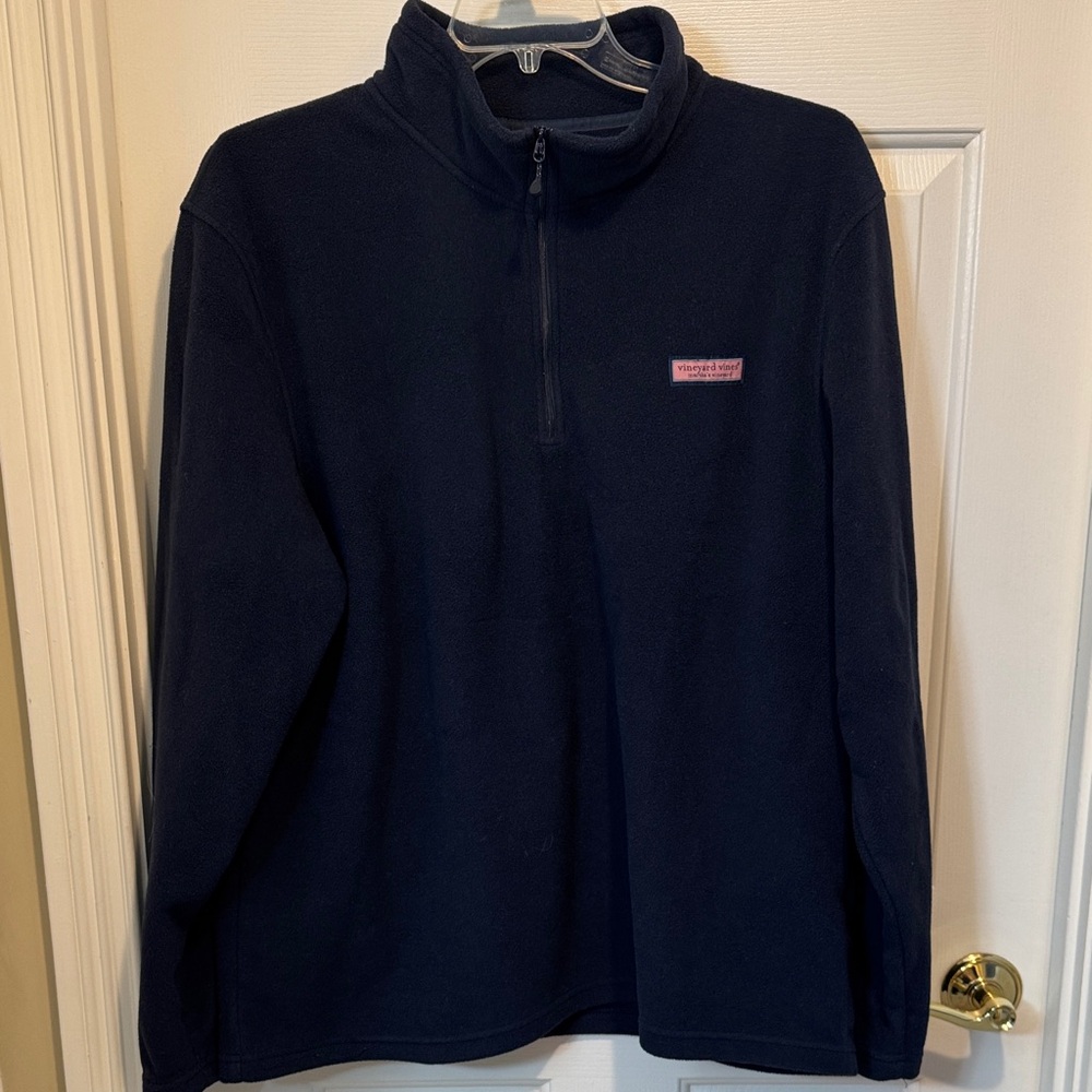 🎉HP Vineyard Vines Navy Zip-Up Sweater